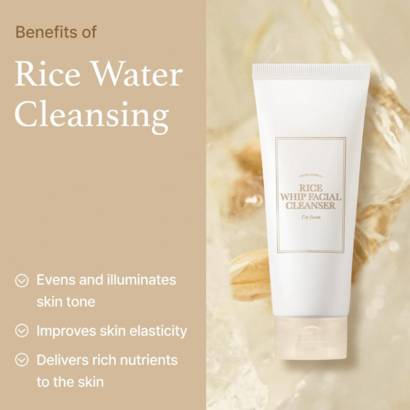 I AM FROM RICE WHIP FACIAL CLEANSER - Image 3